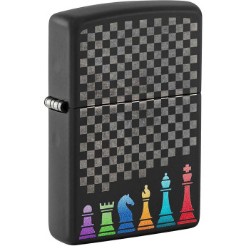 Зажигалка Zippo Chess Pieces 48662