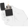 Zippo Classic 236, тёмно-серый мат