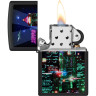 Зажигалка ZIPPO CYBER CITY 48506
