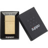 Зажигалка Zippo Slim Venetian 1652B, золотистая