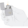 Зажигалка ZIPPO SPIDER DESIGN 48767